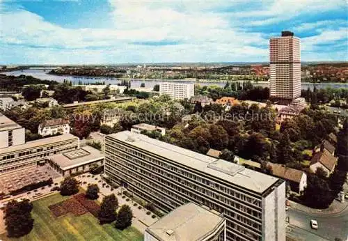 AK / Ansichtskarte  BONN Rhein Bundeshaus und Abgeordnetenhaus