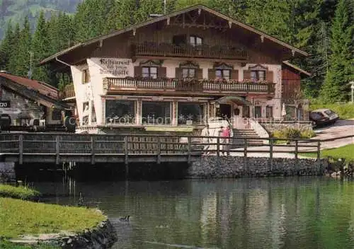 AK / Ansichtskarte  Spitzing Schliersee Restaurant Café Pension Neue Wurzhuette am Spitzingsee