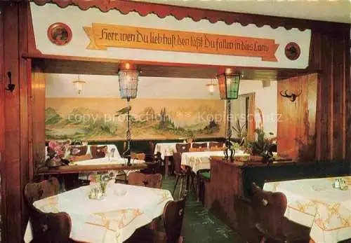 AK / Ansichtskarte  Ramsau  Berchtesgaden Alpenhotel Hochkalter Restaurant