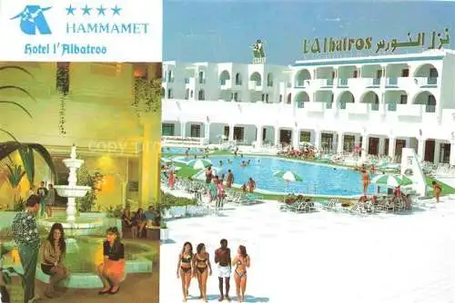 AK / Ansichtskarte  Hammamet Tunesie Hotel l'Albatros Piscine