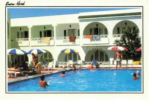 AK / Ansichtskarte  Hammamet Tunesie Hotel Emira Piscine