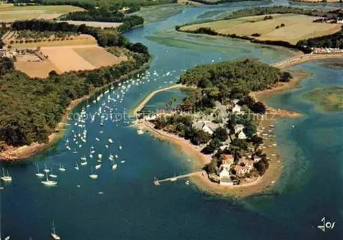 AK / Ansichtskarte  VANNES 56 Morbihan Ile de Conleau et le port de plaisance Vue aerienne