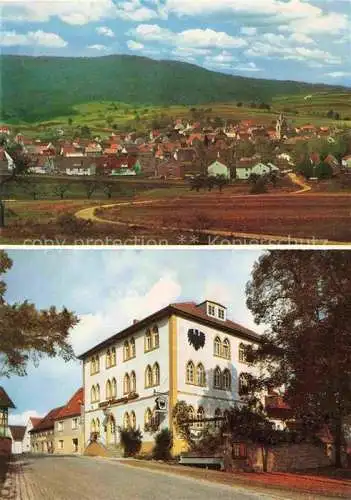 AK / Ansichtskarte  Reckendorf Reckendorf Panorama Pension Gasthof Schwarzer Adler