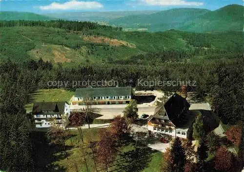 AK / Ansichtskarte  Forbach Baden BW Hoehenhotel Rote Lache Fliegeraufnahme