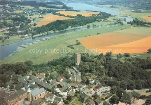 AK / Ansichtskarte  Blankenstein Ruhr Burg Blankenstein Ruhr und Freizeitzentrum Kemnade Fliegeraufnahme