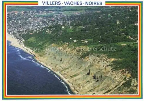 AK / Ansichtskarte  Villers -sur-Mer Lisieux 14 Calvados Villers Vaches Noires vues aérienne