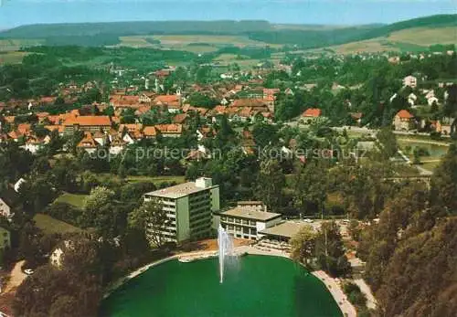 AK / Ansichtskarte  Bad Gandersheim Panorama Seekurheim und Seeterrassen