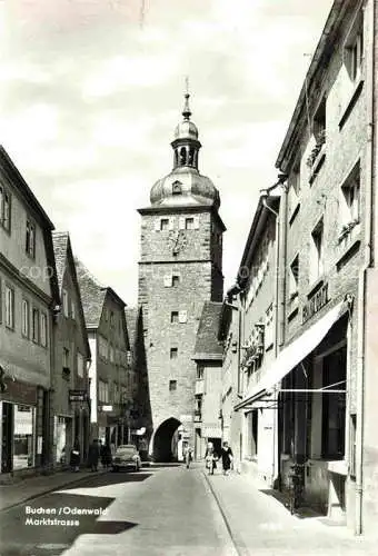 AK / Ansichtskarte  Buchen  Odenwald Marktstrasse Stadttor