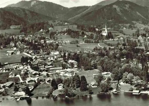 AK / Ansichtskarte  BAD WIEssEE Tegernsee Fliegeraufnahme