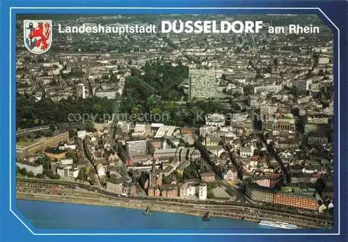 AK / Ansichtskarte  DuessELDORF Stadtpanorama Landeshauptstadt