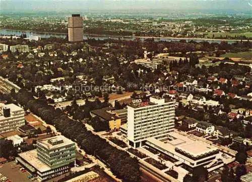 AK / Ansichtskarte  BONN Rhein Konrad Adenauer Haus mit Union-Saelen