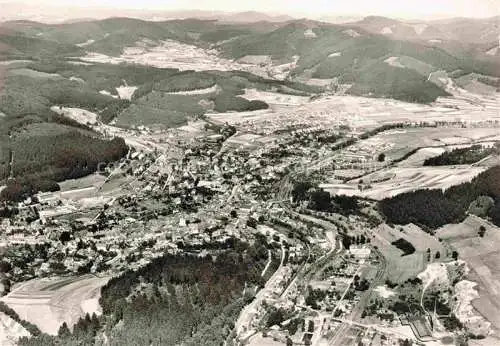 AK / Ansichtskarte  Laasphe BAD LAASPHE Panorama Luftkurort