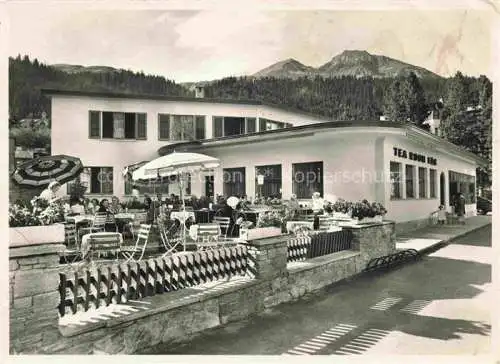 AK / Ansichtskarte  DAVOS GR Tea Room Confiserie Faeh