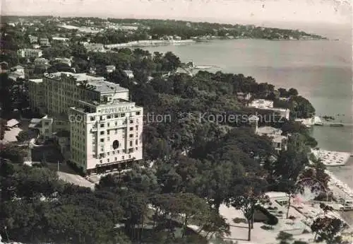 AK / Ansichtskarte  JUAN-LES-PINS Antibes 06 Alpes-Maritimes Hotel Provencal et la Cap d'Antibes Fliegeraufnahme