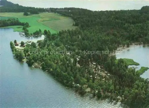 AK / Ansichtskarte  Katrineholm Sweden Fiskeboda camping Fliegeraufnahme