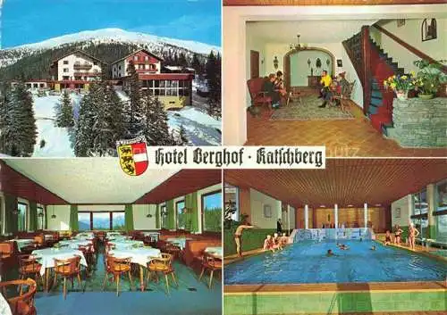 AK / Ansichtskarte  Rennweg Katschberg Kaernten AT Hotel Berghof Ozon Hallenbad Sauna Schischule