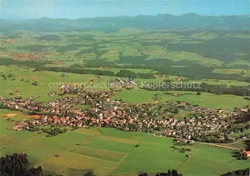 AK / Ansichtskarte  Scheidegg Allgaeu Bayern Fliegeraufnahme