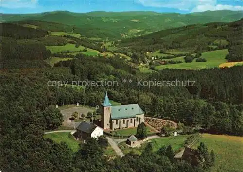 AK / Ansichtskarte  Kohlhagen Wallfahrtskirche Fliegeraufnahme