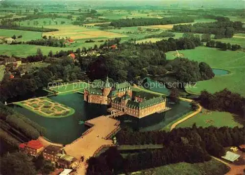 AK / Ansichtskarte  Anholt  Isselburg NRW Wasserburg Anholt Fliegeraufnahme