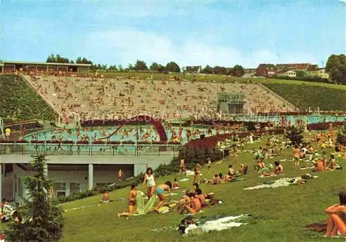 AK / Ansichtskarte  Wuerselen Freibad Liegewiese