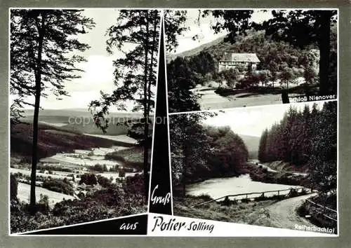 AK / Ansichtskarte  Polier Uslar Panorama Schloss Nienover Reitherbachtal