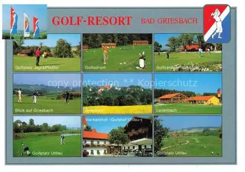 AK / Ansichtskarte  Bad Griesbach Rottal Golf-Resort Golfodrom Golfcenter Gutshof Uttlau