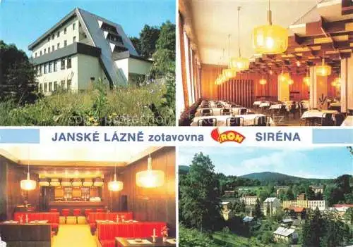 AK / Ansichtskarte  Janske Lazne Johannisbad CZ Hotel Sirena Restaurant Panorama Heilbad