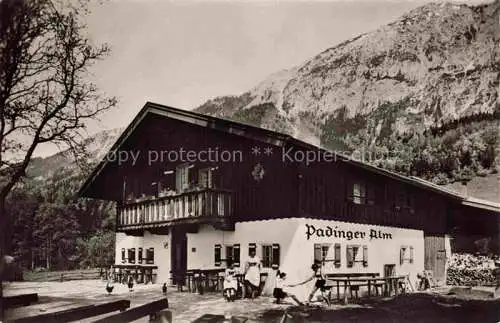 AK / Ansichtskarte  BAD REICHENHALL Padinger Alm Blick gegen Staufen