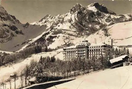 AK / Ansichtskarte  Engelberg  OW Hotel Terrace Palace Wintersportplatz Alpen