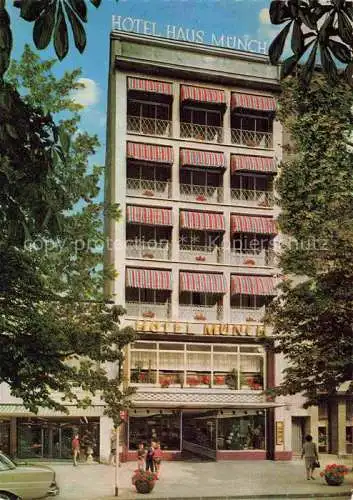 AK / Ansichtskarte  DuessELDORF Hotel Haus Muench Koenigsallee