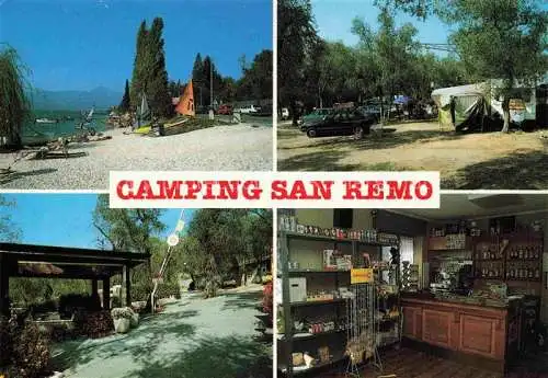 AK / Ansichtskarte  Torri del Benaco Garda IT Camping San Remo Lago di Garda