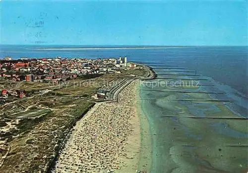 AK / Ansichtskarte  NORDERNEY Nordseebad Kuestenpanorama Nordstrand