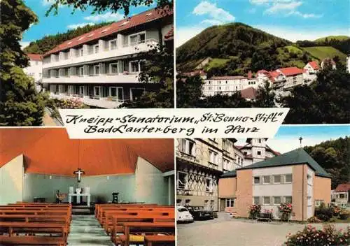 AK / Ansichtskarte  Bad Lauterberg Kneipp-Sanatorium St. Benno-Stift Kapelle