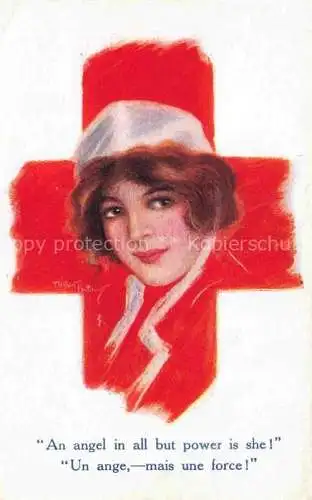 AK / Ansichtskarte  Rotes Kreuz Red Cross Croix Rouge-- Engel 