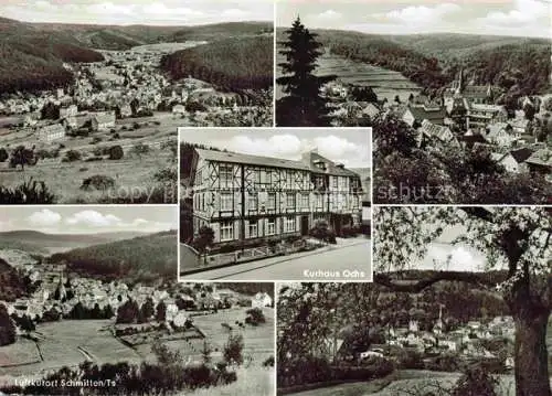 AK / Ansichtskarte Schmitten  Taunus Hessen Panorama Kurhaus Ochs