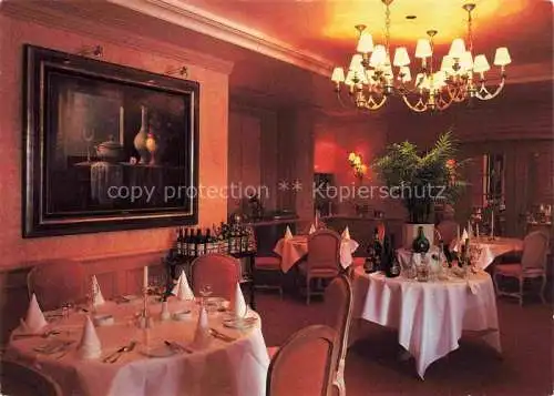 AK / Ansichtskarte Dambach Fuerth Hotel Restaurant Forsthaus Gastraum