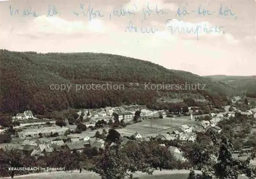 AK / Ansichtskarte Krausenbach Dammbach Aschaffenburg Spessart Panorama