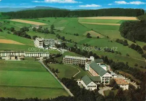 AK / Ansichtskarte Bad Berleburg Naturheilklinik Odsborn Fliegeraufnahme