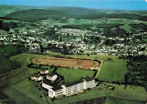 AK / Ansichtskarte Daun Vulkaneifel Knappschafts Sanatorium Fliegeraufnahme