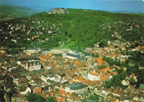 AK / Ansichtskarte Coburg Bayern Panorama Blick gegen Veste Coburg