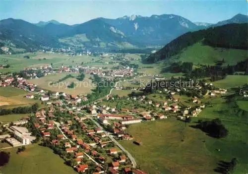 AK / Ansichtskarte Hausham Panorama mit Blick auf Schliersee und Rotwand Mangfallgebirge