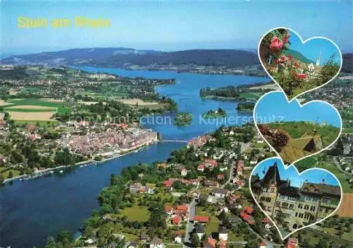 AK / Ansichtskarte STEIN  AM RHEIN SH mit Burg Hohenklingen Rhein und Untersee