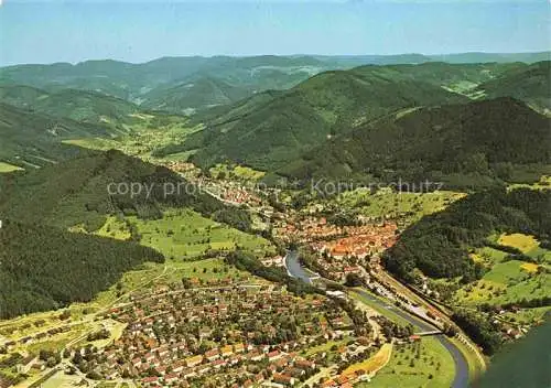 AK / Ansichtskarte Wolfach Schwarzwald Panorama Campingplatz