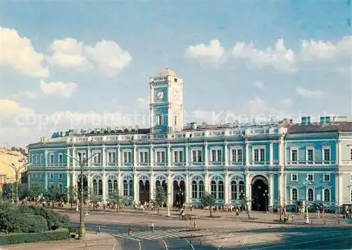 AK / Ansichtskarte Leningrad St-Petersbourg ST-PETERSBURG RU Nevsky Prospekt Moskow Hauptbahnhof