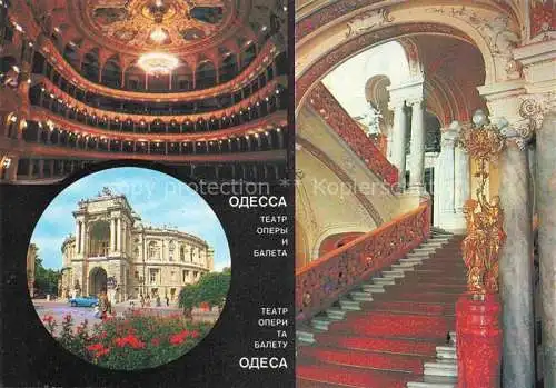 AK / Ansichtskarte Odessa  Odeca Ukraine Theater Per Balet