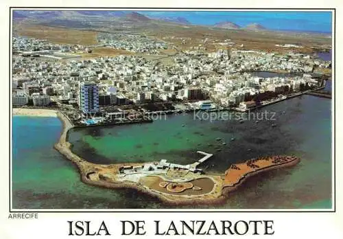 AK / Ansichtskarte Arrecife Lanzarote ES Hafen Kuestenort