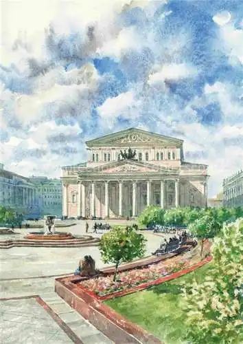 AK / Ansichtskarte Moskau Moscou MOSCOW RU Bolschoi Theater 