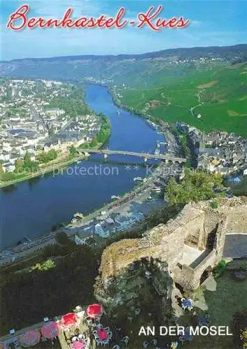 AK / Ansichtskarte BERNKASTEL-KUES Berncastel Panorama Moseltal