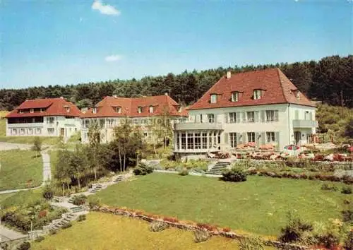 AK / Ansichtskarte BAD MERGENTHEIM Kurhotel Café am Hexenkreuz