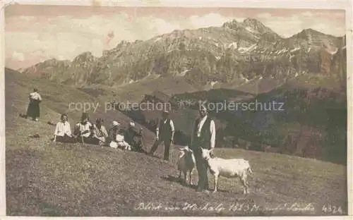 AK / Ansichtskarte Ziege Goat Chevre-- Schweiz